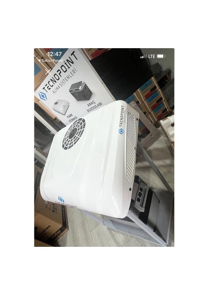 tecnopoint tavan tipi park kliması 24v tır, kamyon, karavan, ış makinesi, otobüs, minibüs fiyatları