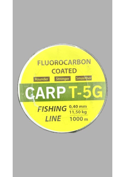 Carp T-5g Sazan ve Yayın Misinası 0,45 mm 1000 Metre