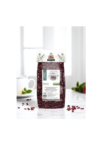Sevinç Hibisküs, Bamya Çiçeği, Mekke Gülü, Nar Çiçeği, Hibiscus Sabdariffa 75G