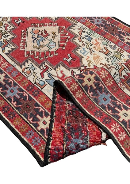 El Dokuma Sıfır Iran Kilimi Yolluk 84X313 Yün Kök Boya Yolluk fırsatları