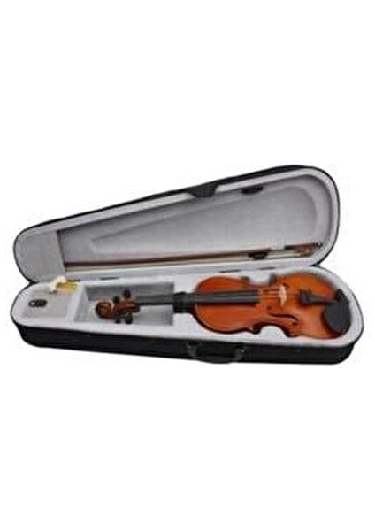 4/4 Keman Seti (Keman-Kutu-Yay-Reçine-Nota Sehpa-Akort Cihazı-Keman Yastığı-Metot) modelleri