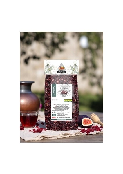 Sevinç Hibisküs, Bamya Çiçeği, Mekke Gülü, Nar Çiçeği, Hibiscus Sabdariffa 75G modelleri