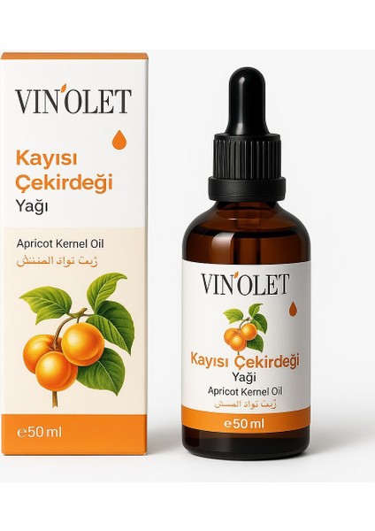 Kayısı Çekirdeği Yağı Soğuk Sıkım 50 ml