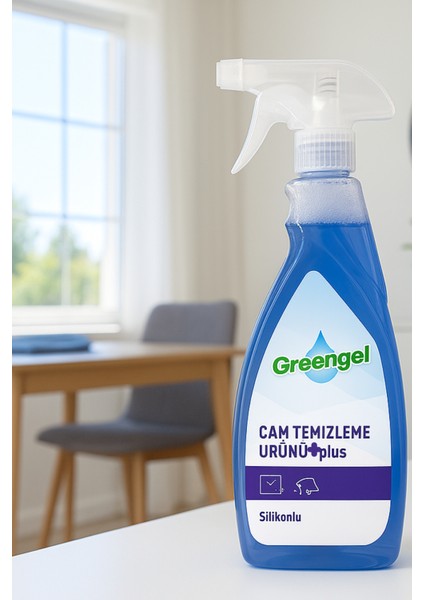 Glass Cleaner Plus-Cam Temizleme Ürünü 800 ml - Silikonlu modelleri