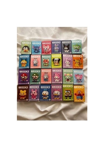 womistore Bricks Figür (Rastgele 1 Model Gönderilir)