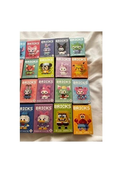 womistore Bricks Figür (Rastgele 1 Model Gönderilir) modelleri