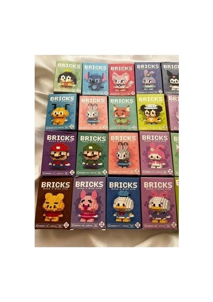 womistore Bricks Figür (Rastgele 1 Model Gönderilir) fırsatları