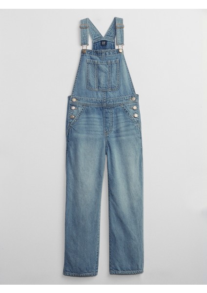 Kız Çocuk Mavi Denim Salopet indirimleri