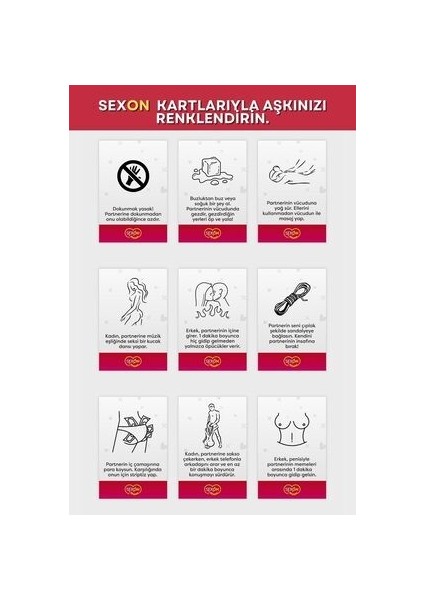 Erotik Görev Kartları, Ateşli Görevler, Baş Döndüren Fantezi Kartları, Kadın Erkek Baştan Çıkarma fiyatları