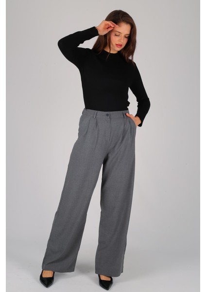 Kadın Siyah Kalın Ribana Basic Uzun Kol Kazak modelleri