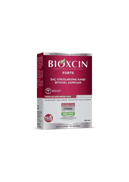 Forte Saç Dökülmesine Karşı Bitkisel Şampuan Tüm Saç Tipleri 300 ml