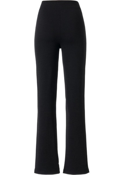 Kadın Siyah Yüksek Bel Likralı Pantolon fiyatları