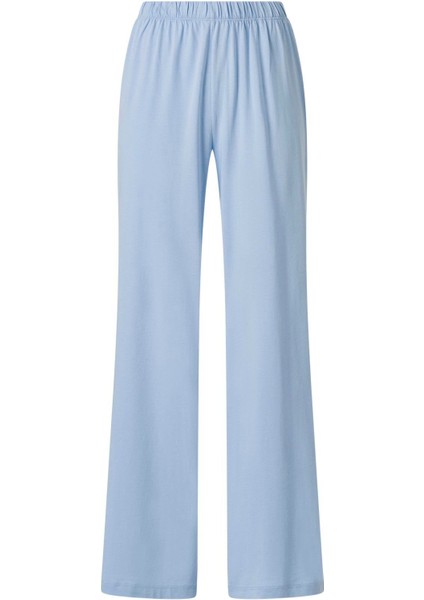 Kadın Mavi Gökkuşağı Desen Tişört Pantolon Takım modelleri