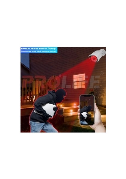 16 Kameralı 5 Mp Yüz ve Araç Algılama Hareket Anı Bildirimli Güvenlik Kamerası Seti Kamera Sistemi