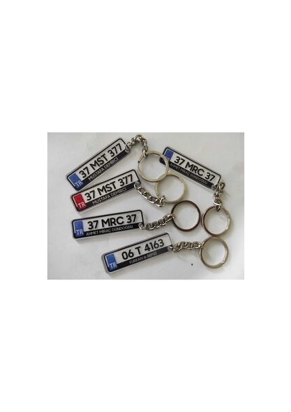 AY-DA DİZAYN Kişiye Plaka Anahtarlık Özel Tasarım ile Hediye Paketi Seçeneği