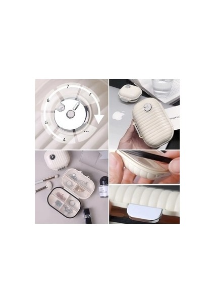 Taşınabilir Kutusu 7 Gün Bölmeli Büyük Kutusu fırsatları