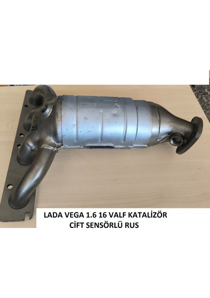 Lada Vega 2110 2111 2112 Manifold Katalizör Katalitik Konvektör 1.6 16 Valf Çift Sensörlü Tip Rus 11183120300800 fırsatları