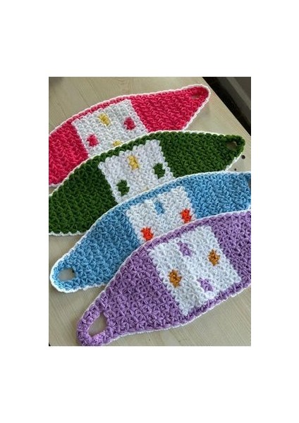 Hep Trend El Örgüsü 4 Adet Uzun Renkli Lif