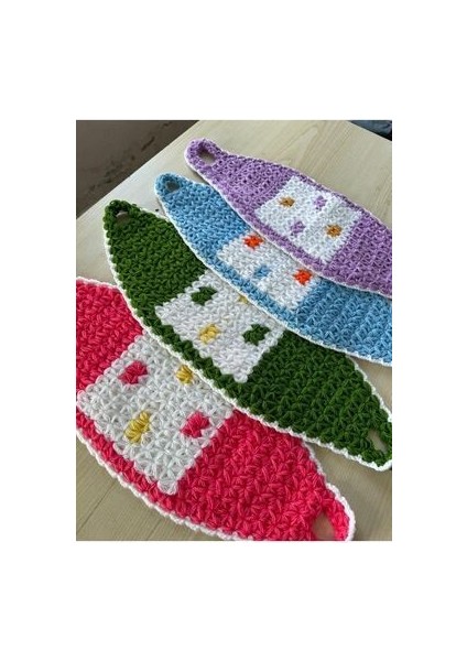 Hep Trend El Örgüsü 4 Adet Uzun Renkli Lif modelleri