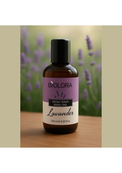 Lavanta Aromaterapi Vücut Masaj & Spa Yağı 250ML.