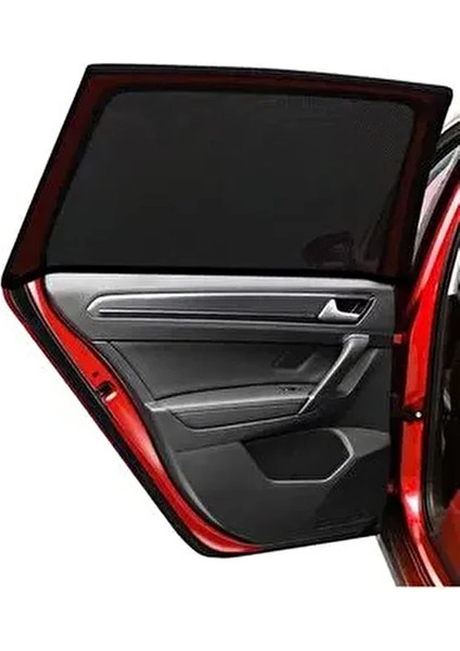 2 Adet Oto Güneşlik Perde Araba Yan Cam Perdesi Güneş Önleyici Araç Içi Güneşliği Için Sinekliği