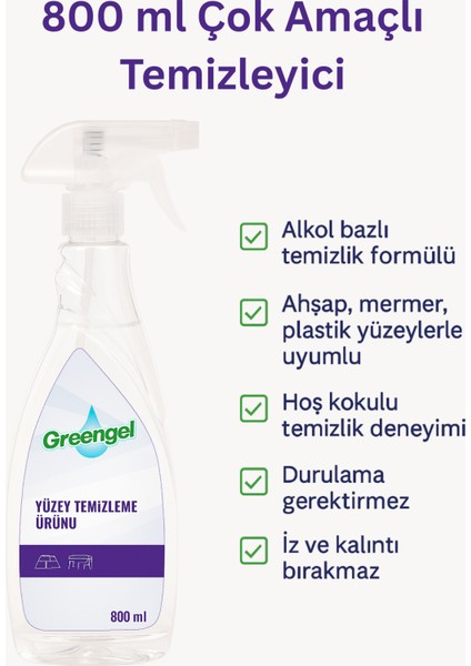 GR15 800 ml – Çok Amaçlı Yüzey Temizleyici fırsatları