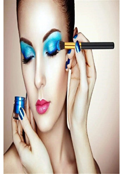 Profesyonel Makyaj Fırça Seti 10'lu Renkli ve Kullanıma Uygun fırsatları