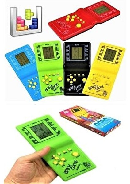 TORUTOYS Toru Toys Tetris Oyun Konsolu El Atarisi Nostaljik Oyuncak Brick Game 9999 Oyunlu SR-57568456342542