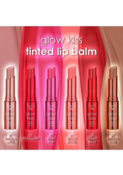 Glow Kiss Tinted Lip Balm Nemlendirici Vegan Özellikli 10,5 ml fiyatları