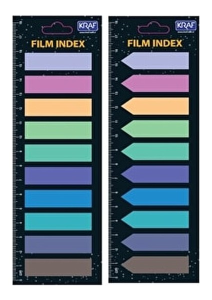 2'li Film Index (Pp) 10 Renk x 20 Yaprak