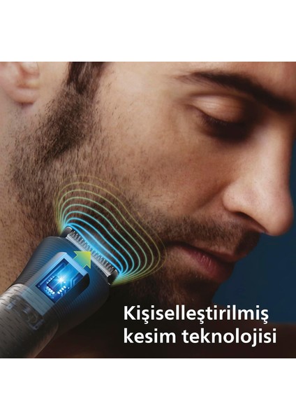 MG5920-15 10U 1 Arada Erkek Bakım Seti - Yüz-Saç-Vücut (Islak-Kuru Kullanım) fırsatları