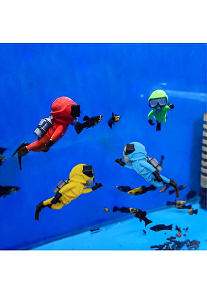 BİRRDESİGN Akvaryum Dalgıç Adam Dekoru modelleri