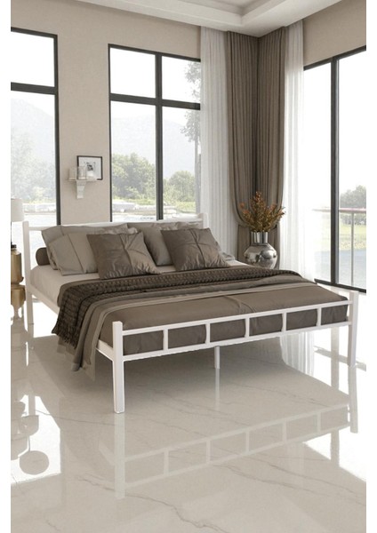 Serenita Serisi Siyah Metal Çift Kişilik Karyola,ferforje Karyola 160X200 fiyatları