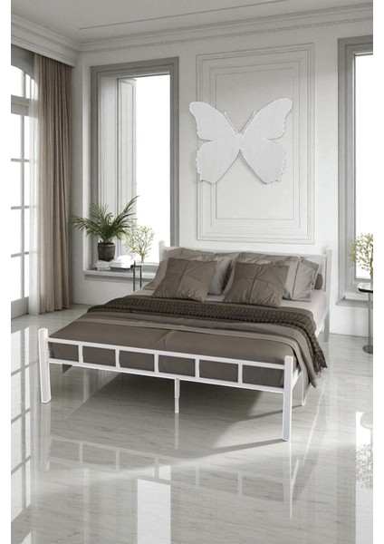 Serenita Serisi Siyah Metal Çift Kişilik Karyola,ferforje Karyola 160X200 modelleri