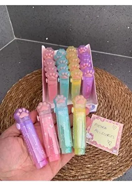 2 Adet Sevimli Patili Silgi Son Tred Model Ayarlanabilir Mekanizmalı Silikon Silgi Okul Gereçleri