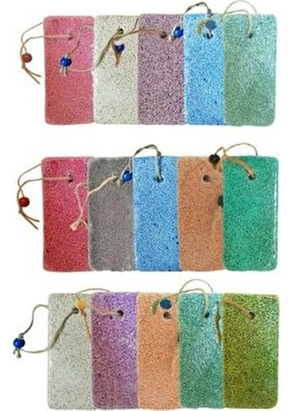 Topuk Ponza Taşı 1 Adet Banyo Ayak Törpü Topuk Ponza Taşı Klasik Karışık Renkli modelleri