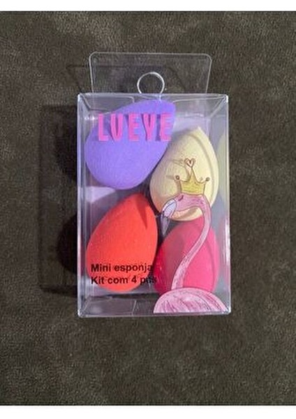 4 Lü Makyaj Süngeri - Puff Makyaj Süngeri 4 Lü Mini Boy fiyatları