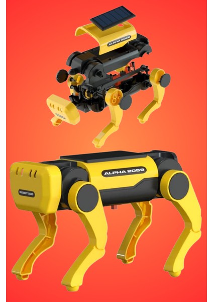 Güneş Enerjili Köpek Robot Yapım Seti - Çocuklar Için Robot Köpek Oyuncağı, Yürüyen Robot Köpek, Çocuklar Için Robot Yapım Seti, Kendi Robot Köpeğinizi Yapın fiyatları