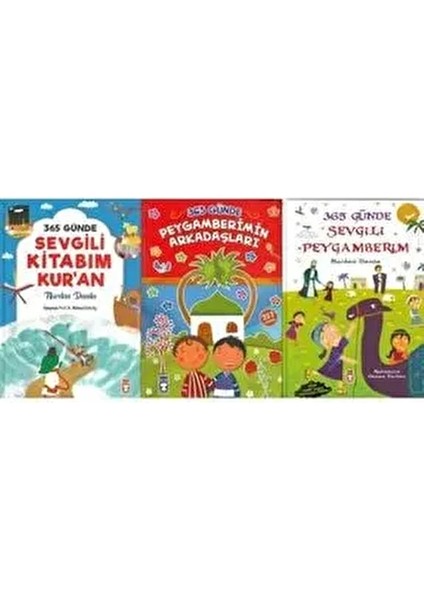 365 Günde Sevgilim Kitabım Kur'an 365 Günde Peygamberimin Arkadaşları 365 Günde Sevgili Peygamberim fiyatları