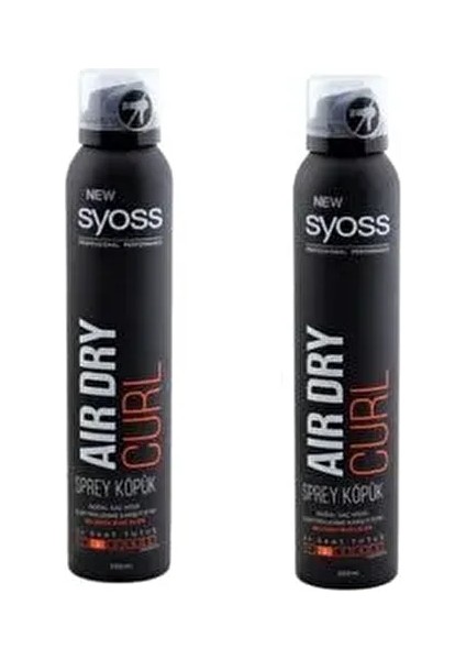 Air Dry Curl Sprey Saç Köpüğü 2 x 200 ml 9000101201024-2