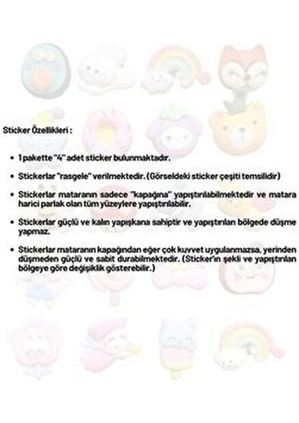 3D Sticker 4'lü indirimleri