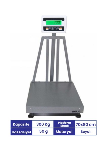 3160 70X80 CM. 300 KG TARTIM BASKÜLÜ