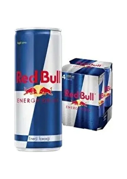 Redbull Enerji Içeceği Redbull Energy Drink 4 Adet 4 Psc