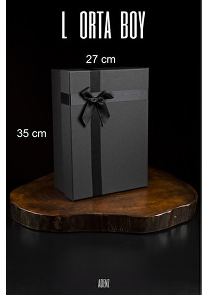 Hediye Kutusu Damat Bohçası Nişan Çeyiz Söz Düğün L Boyut