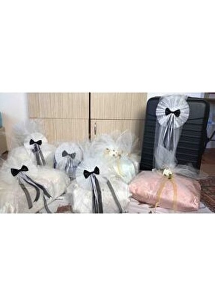 Damat Bohça Süsü 5 Damat Çeyiz Süsü 5 Adet modelleri