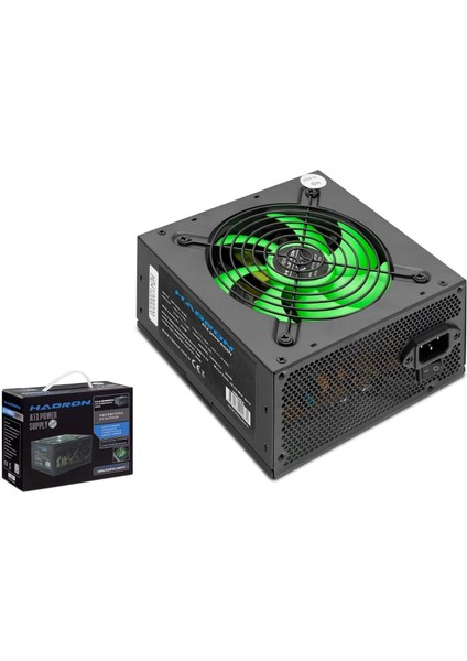 HD404 1x4+4 12V + 2x6+2 Pcı-E + 1x3 Pcı-E + 2xıde + 4xsata 12CM Fanlı 300W Atx Güç Kaynağı - Siyah