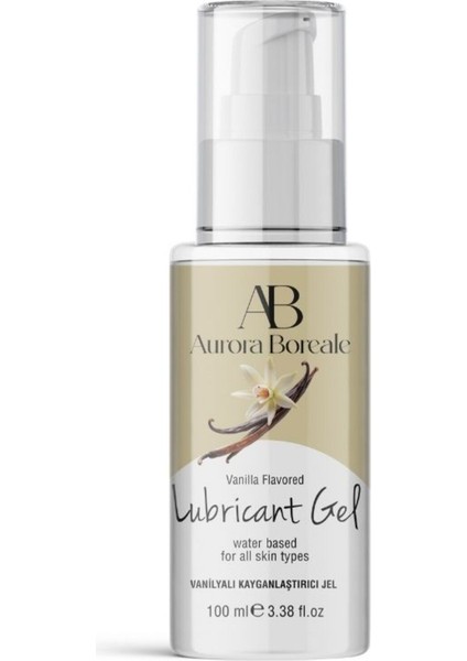 Vanilya Aromalı Kayganlaştırıcı Jel 100 Ml