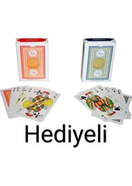 Büyük Boy Cilalı Tahta Ağaç Ahşap Okey Takımı 4 Kişilik Modern Tema 43 cm Ahşap Malzeme