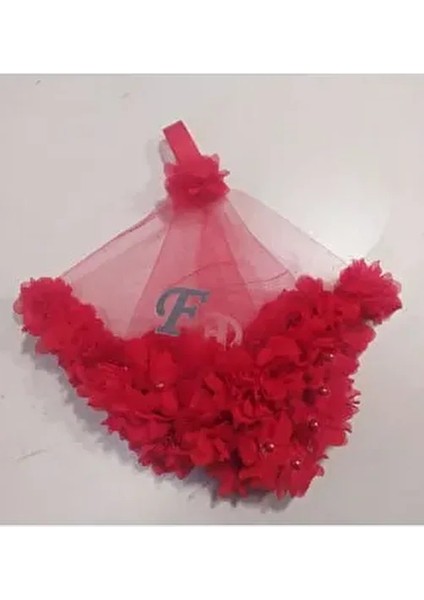 Son Trend Gelin Damat Halay Mendili Lazer Güllü Model Bir Beyaz Bir Kırmızı 2li