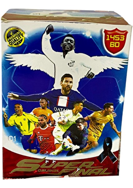 Süper Final Futbol Kartları Mekanik Adamlar 150 Paket 3lü (450 Kart)